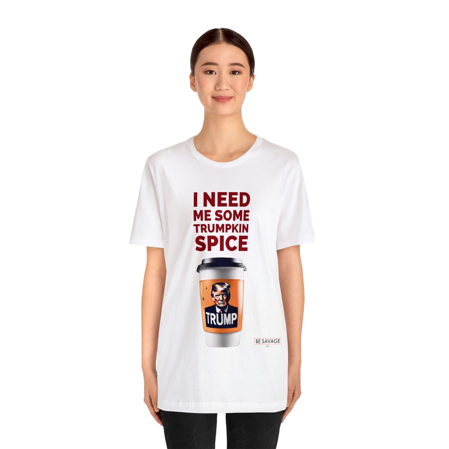 Trumpkin Spice Unisex Short Sleeve Tee