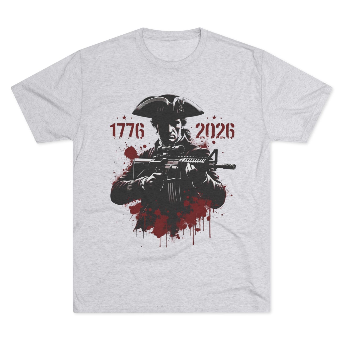 Blood of Patriots America 250 (1776 to 2026) Graphic T-Shirt