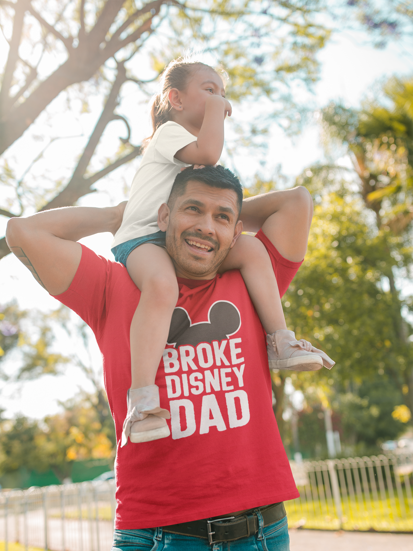 Broke Disney Dad T‑Shirt