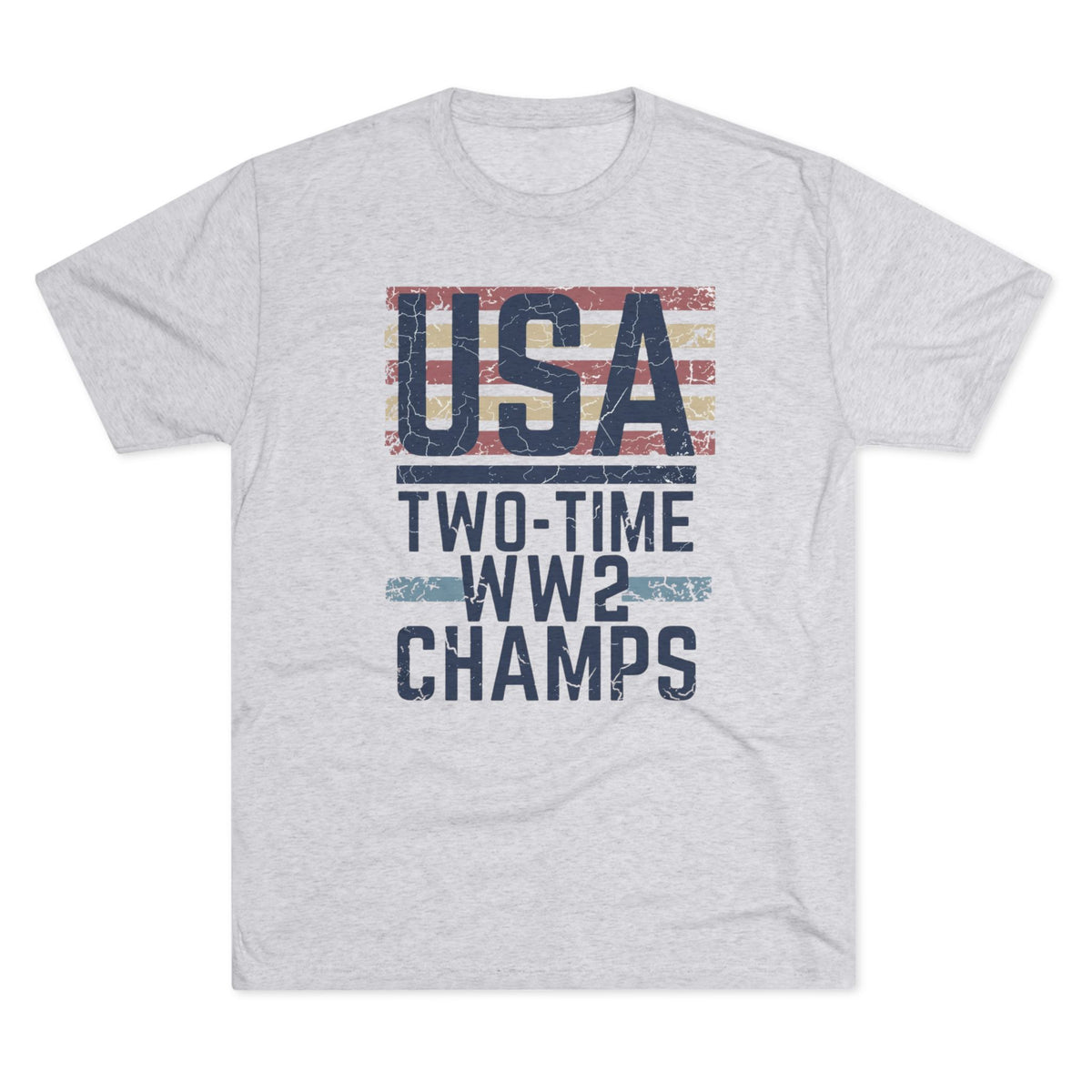 USA Two-Time WW2 Champs T-Shirt