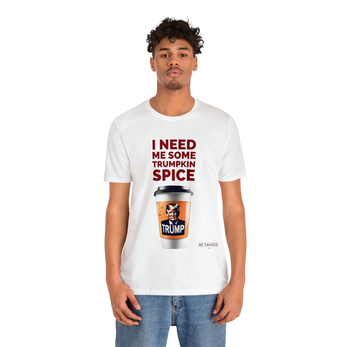 Trumpkin Spice Unisex Short Sleeve Tee