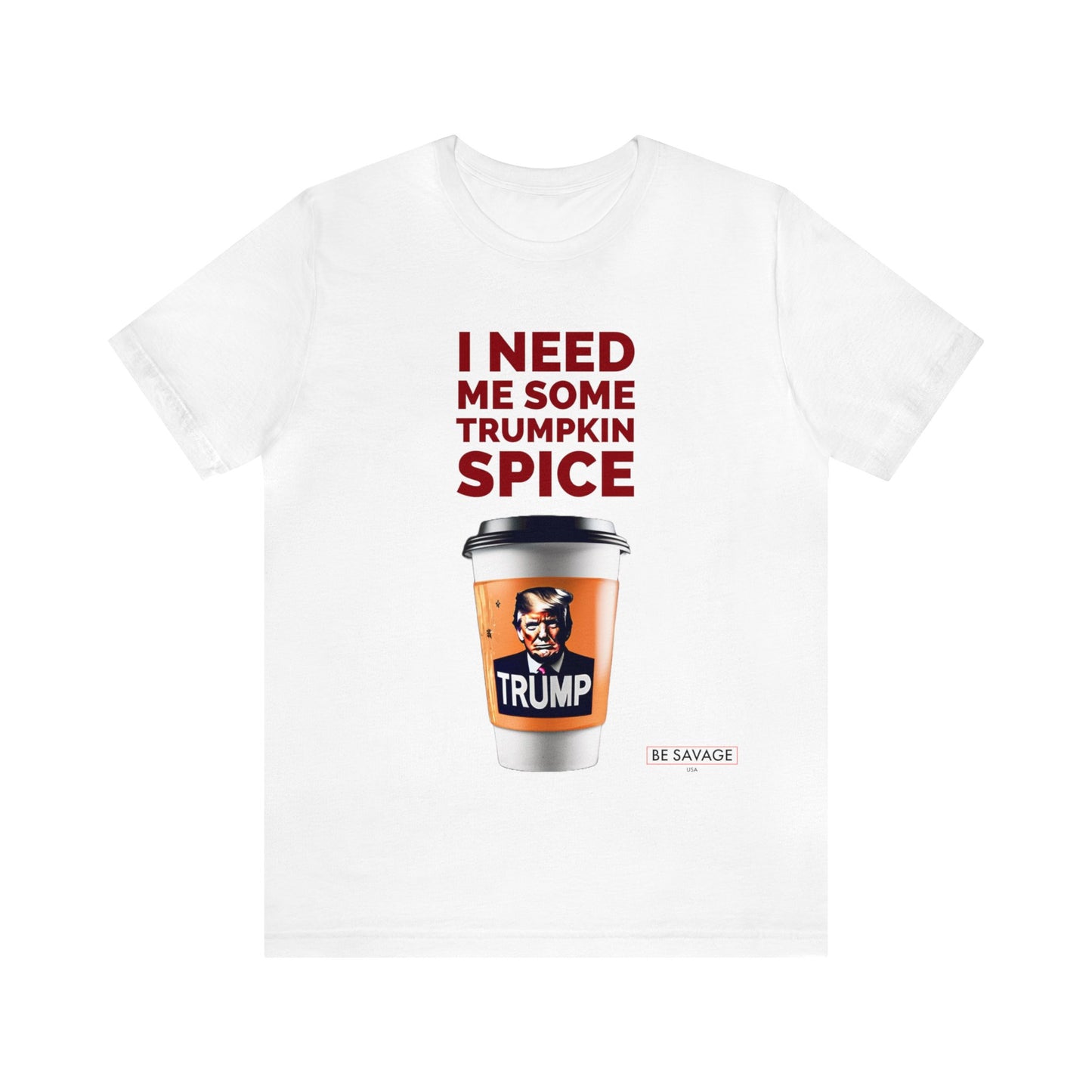 Trumpkin Spice Unisex Short Sleeve Tee