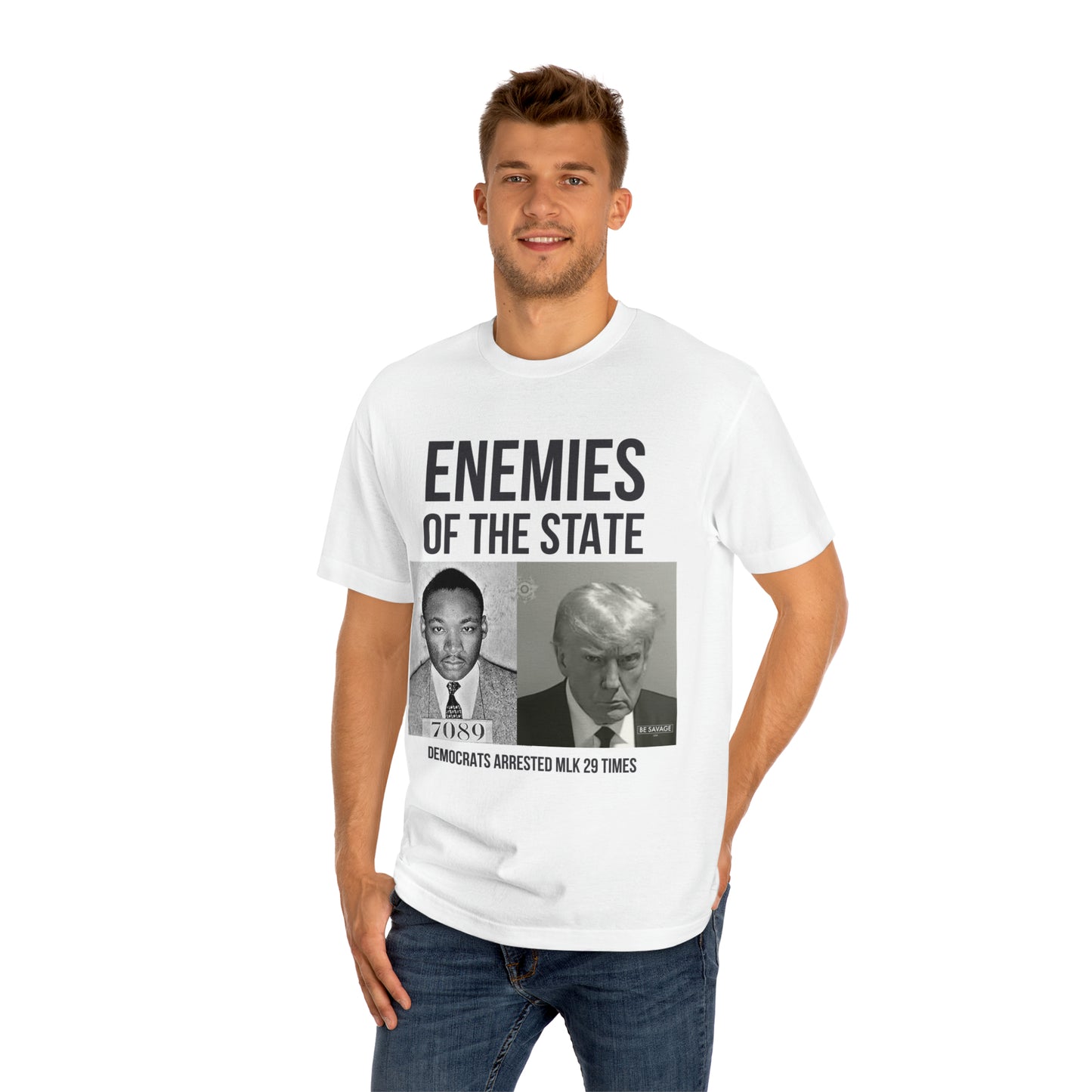 MLK DJT Enemies of the State | Unisex Classic Tee