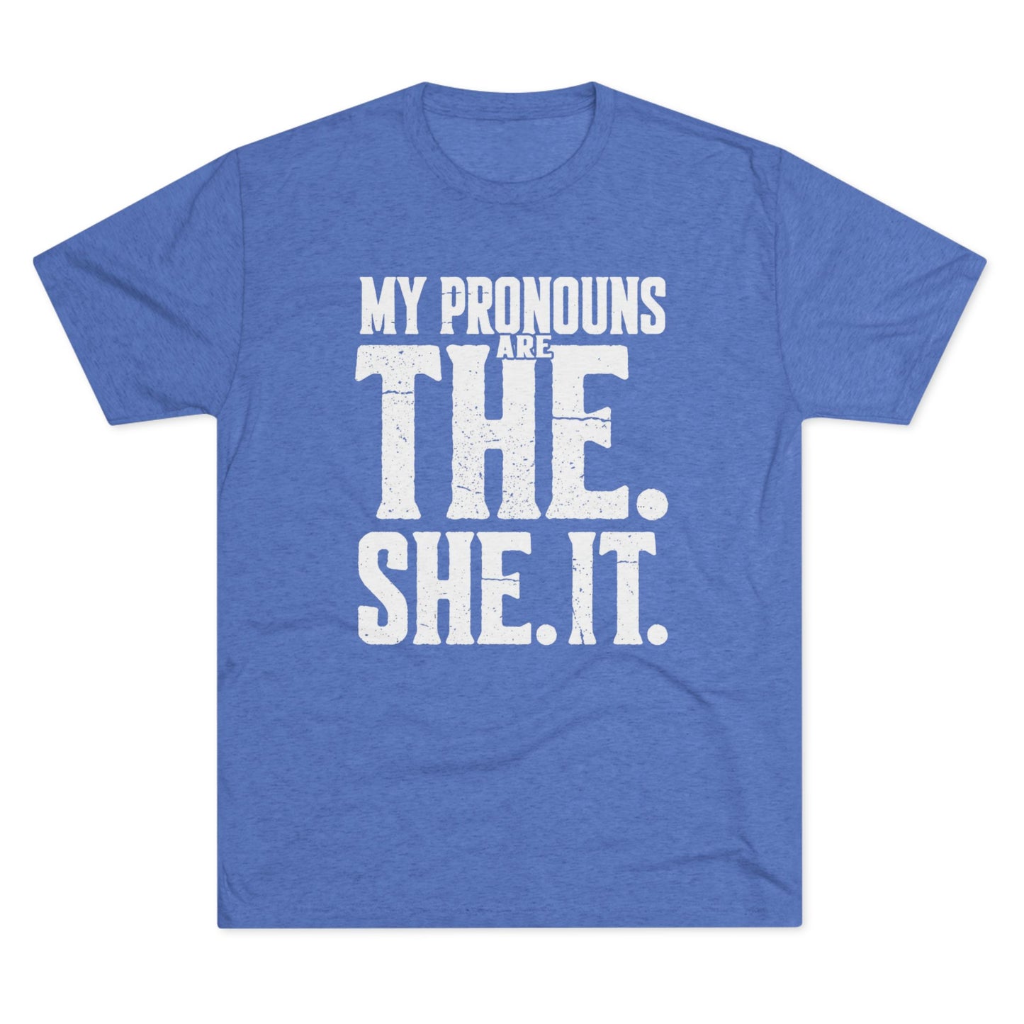 The She It Pronouns Crew Tee