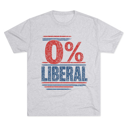 0% Liberal — Retro Vintage Shirt
