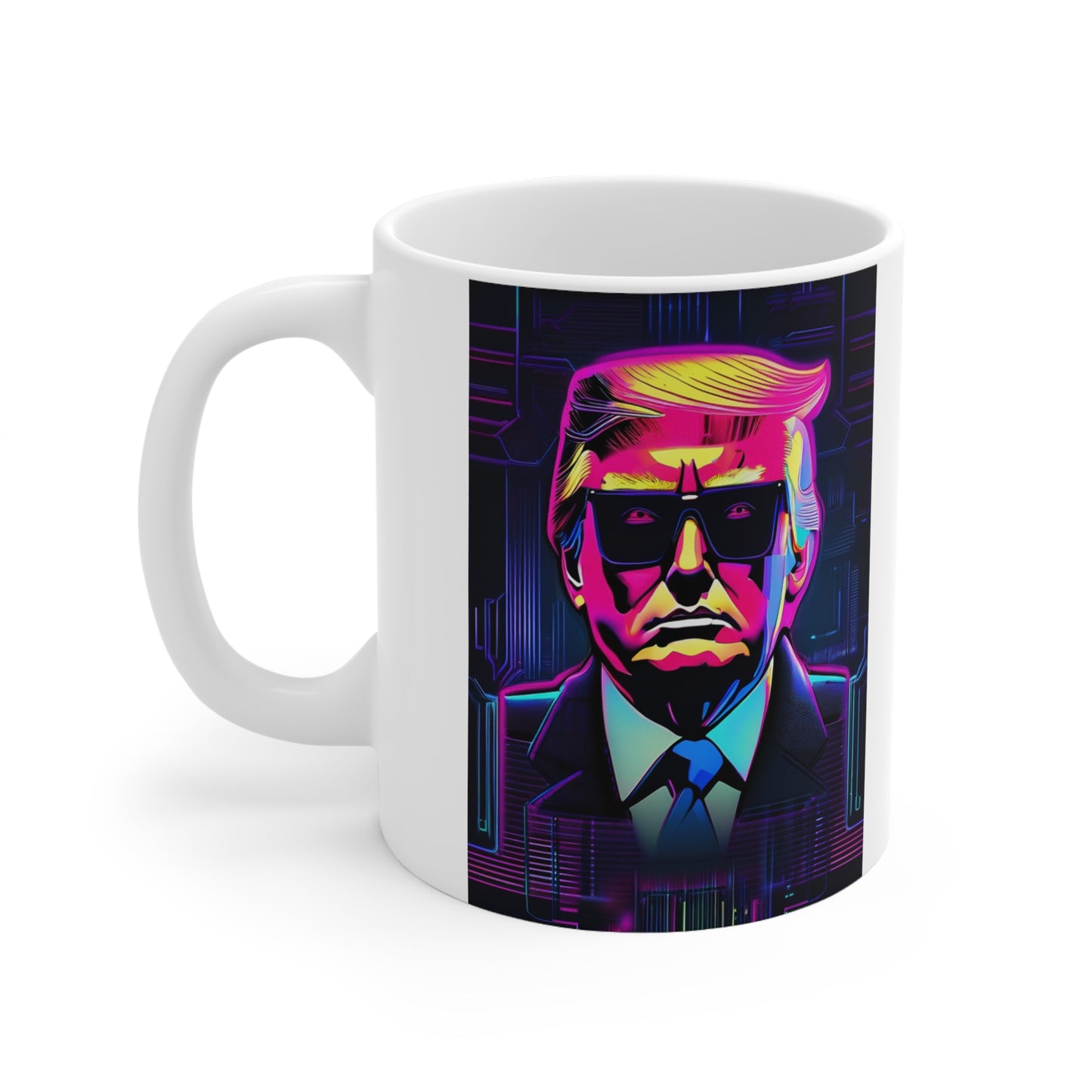 Cyber Trump Ceramic Mug 11oz