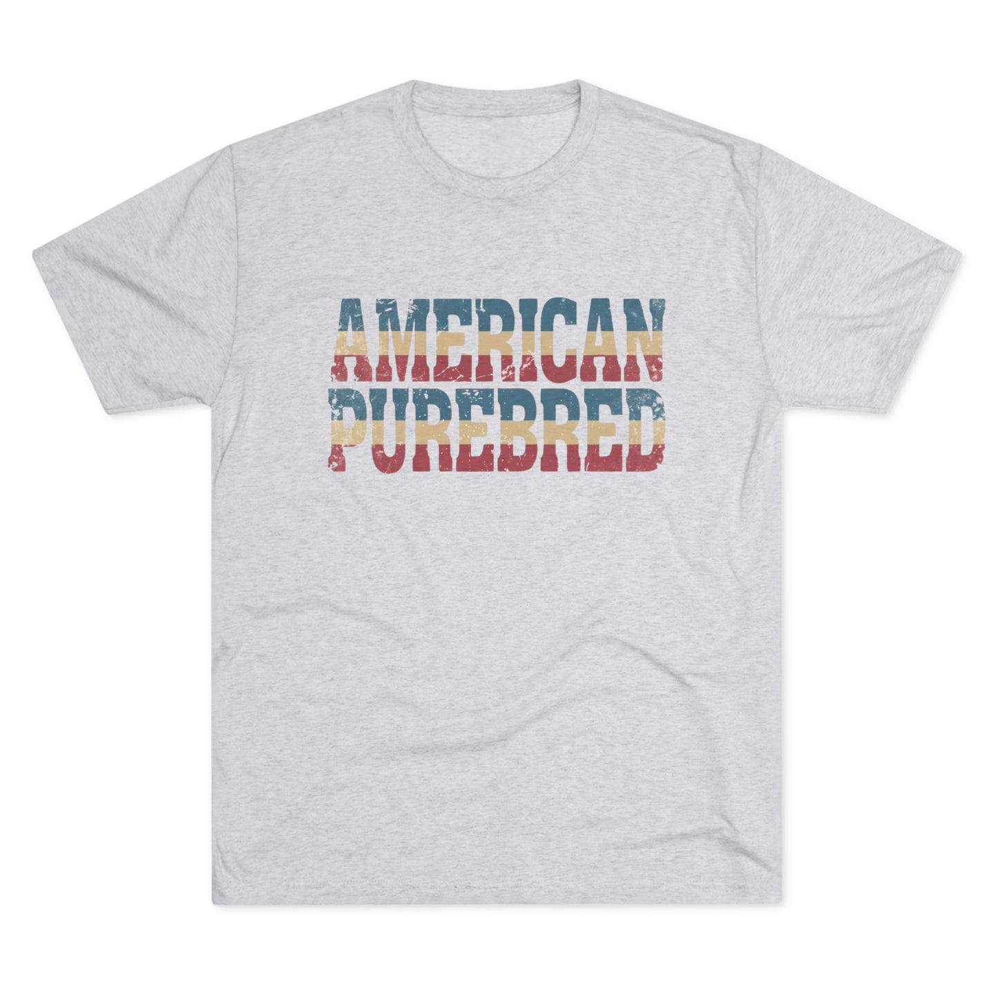 American Purebred T-Shirt — Vintage Flag Graphic Tee