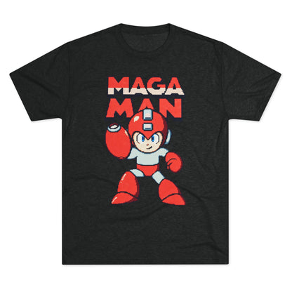 MAGA MAN Tee — Retro Video Game Robot Graphic Shirt