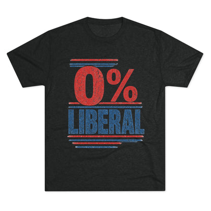 0% Liberal — Retro Vintage Shirt