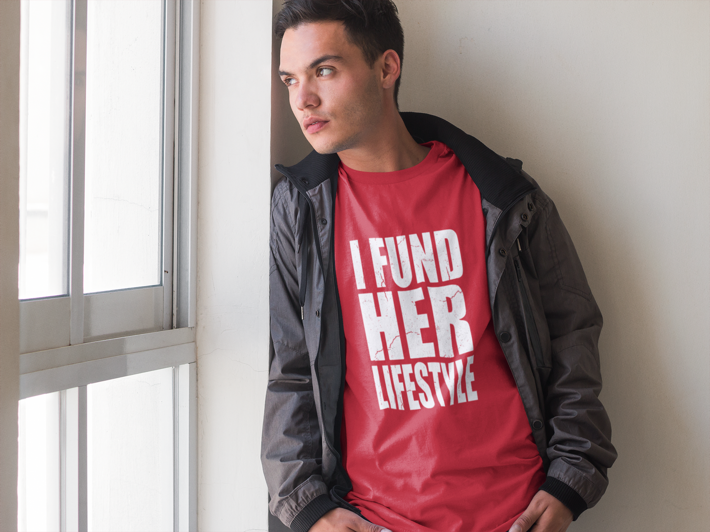 I Fund Her Lifestyle T-Shirt — Funny Supportive Graphic Tee