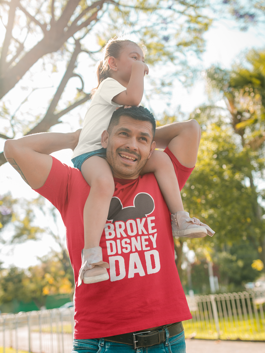 Broke Disney Dad T‑Shirt