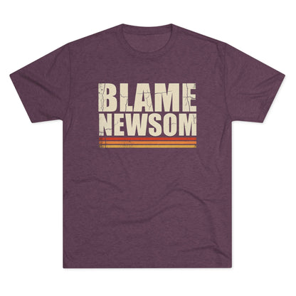 Blame Newsom Tee — Retro Vintage Shirt