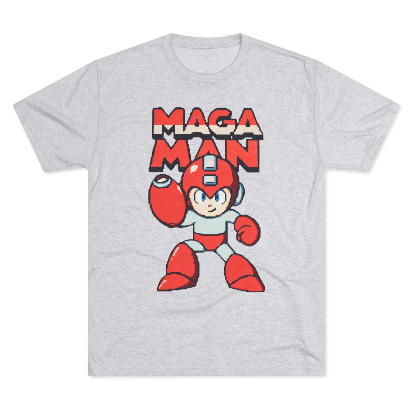 MAGA MAN Tee — Retro Video Game Robot Graphic Shirt