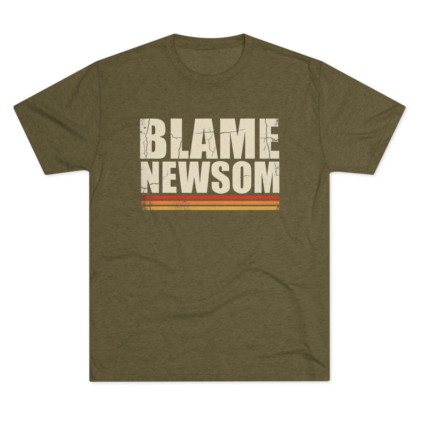 Blame Newsom Tee — Retro Vintage Shirt