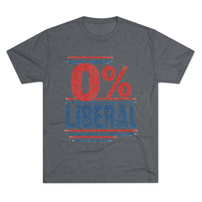 0% Liberal — Retro Vintage Shirt