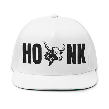 Honk XX Bull Flat Bill Cap (Embroidery)