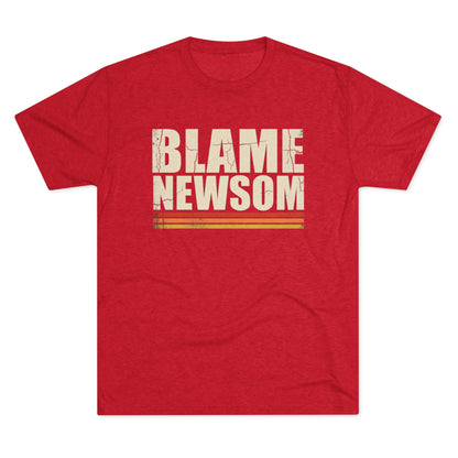 Blame Newsom Tee — Retro Vintage Shirt