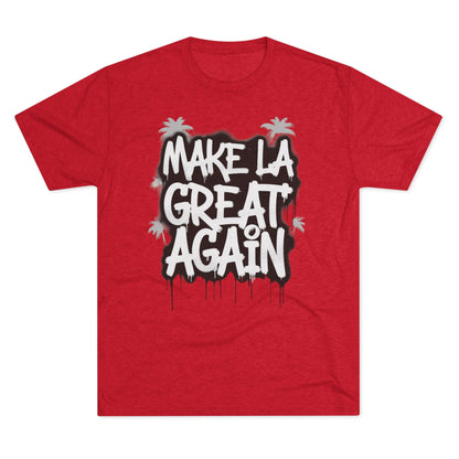 Make LA Great Again T-Shirt — Graffiti Palm City Tee