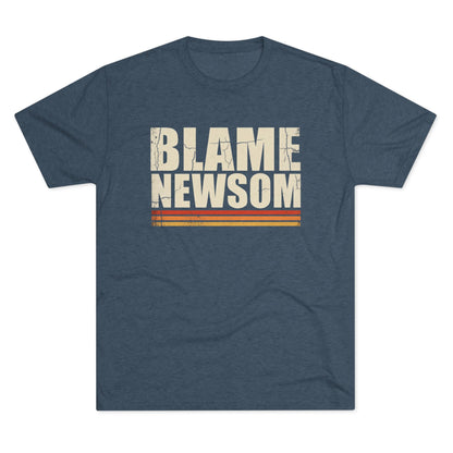 Blame Newsom Tee — Retro Vintage Shirt